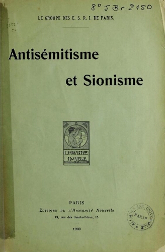 Antisémitisme et sionisme