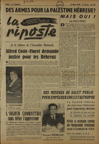 La Riposte N°50 (11 mars 1948)