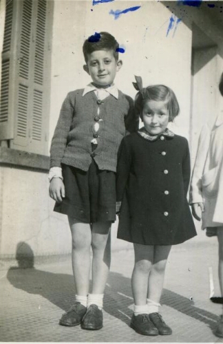 Paul et Yvette Yohaï, fils de Rodolphe, adopté par Louis et Rachel Albala.