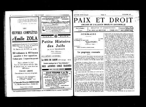 Paix et Droit.  (01/12/1927)