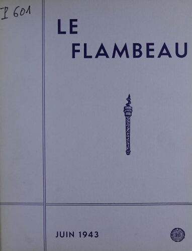 Le Flambeau (New York) Vol.01 N°05 (01 juin 1943)