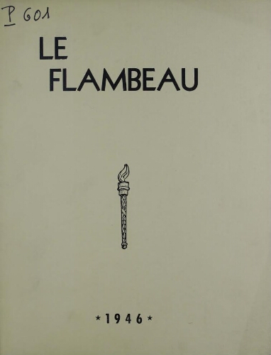 Le Flambeau (New York) Vol.01 N°08 (1946)