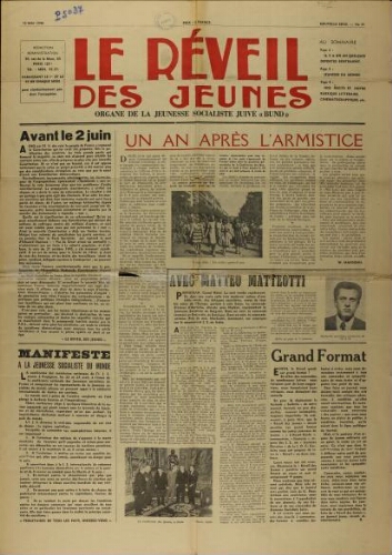 Le Réveil des Jeunes N°31 (15 mai 1946)