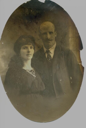 Eugénie née Cohen à Salonique et Nessim Fresco