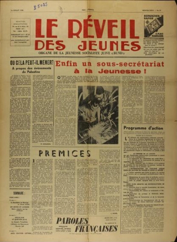 Le Réveil des Jeunes N°34 (01 juil. 1946)