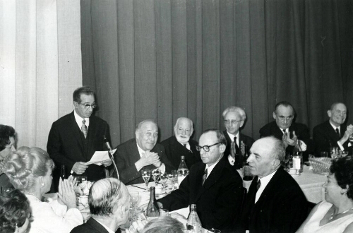 Banquet de l’Union des Engagés Volontaires et anciens Combattants Juifs 1939-1945