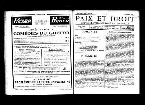 Paix et Droit.  (01/12/1928)