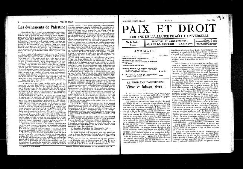 Paix et Droit.  (01/05/1936)