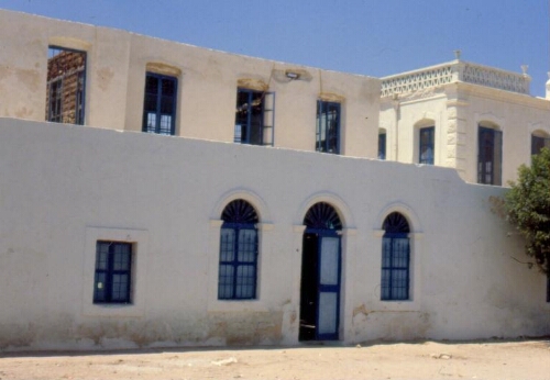 Vue d'ensemble de la synagogue de Ben Gardane