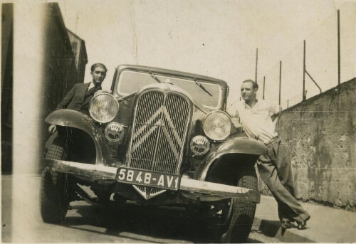 La voiture de Viktor Namer.