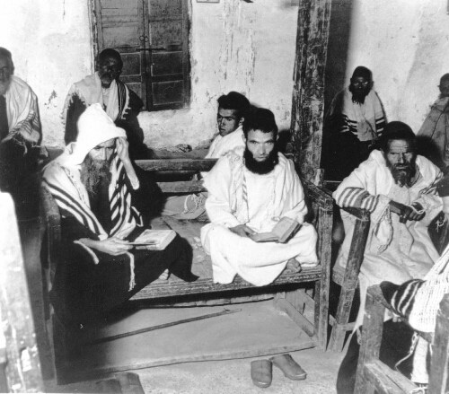 La synagogue d’Asni, dans l’Atlas, près de Marrakech.