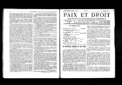 Paix et Droit.  (01/10/1934)