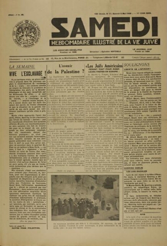 Samedi N°17 ( 06 mai 1939 )