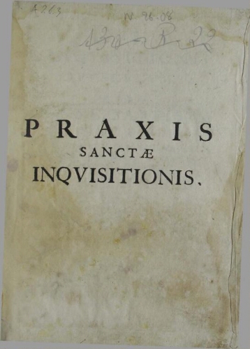 De iudice s[anctae] inquisitionis opusculum