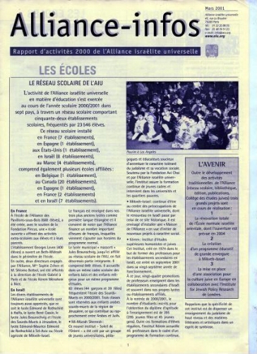 Alliance-infos  (01 mars 2001)