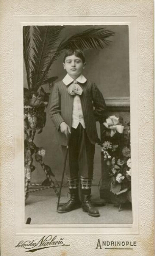 Eliezer Papo en 1912 à Edirne