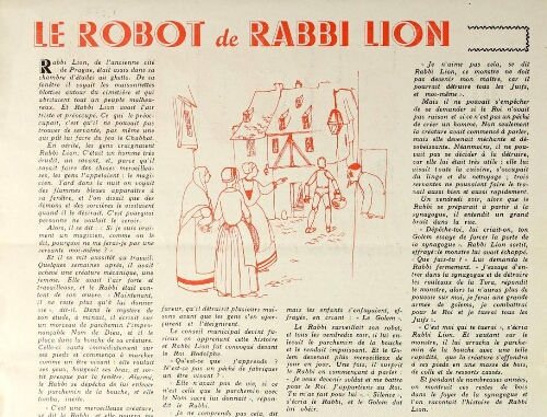 Le robot de Rabbi Lion