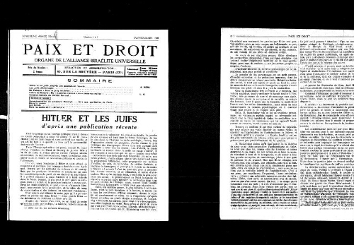 Paix et Droit.  (01/01/1940)