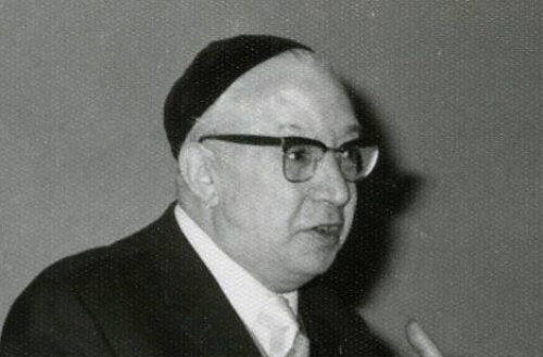 Portrait : rabbin Isaac rouche
