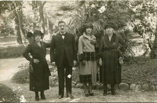 Samuel Isaac Papo, oncle d’Isaac Papo, et sa femme à San Remo.