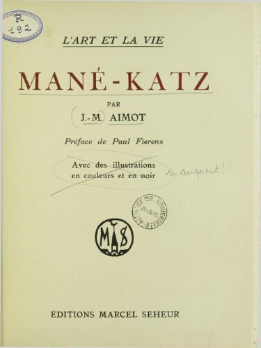Mané-Katz