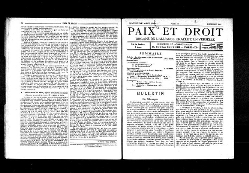 Paix et Droit.  (01/12/1934)