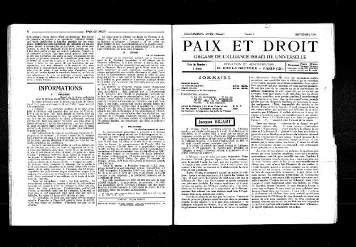 Paix et Droit.  (01/09/1934)